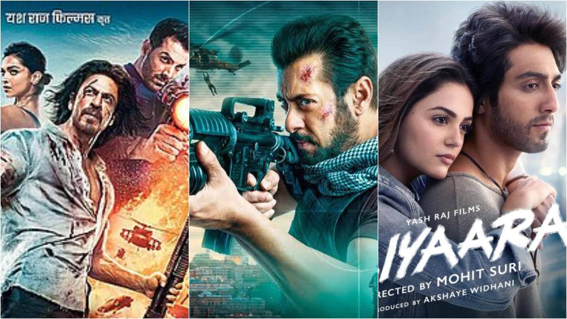 YRF Film Post Pandemic Era Opening day Box Office: Ahaan Panday Aneet Saiyaara ranks next Only Pathaan Tiger 3