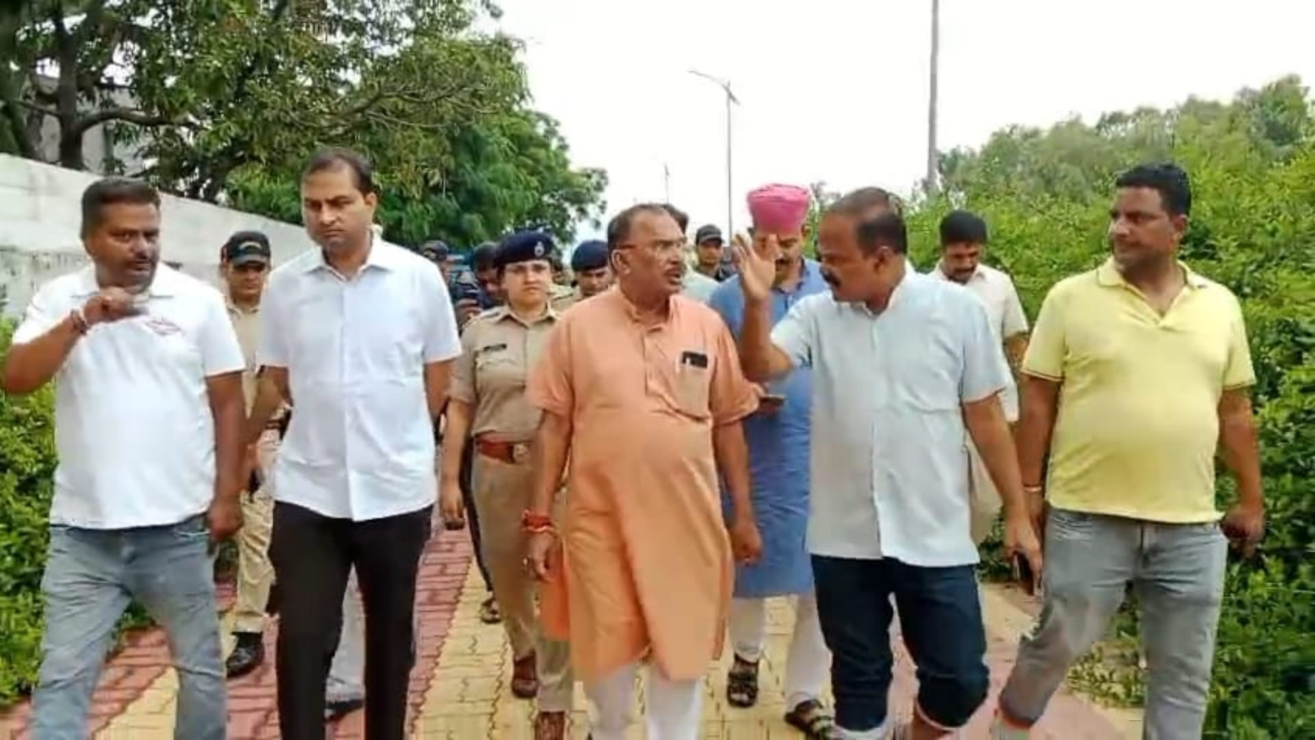 Ajmer: Flood-like Situation Due to Heavy Rain, Ana Sagar Overflowing, Water on Roads, Relief Efforts Intensify