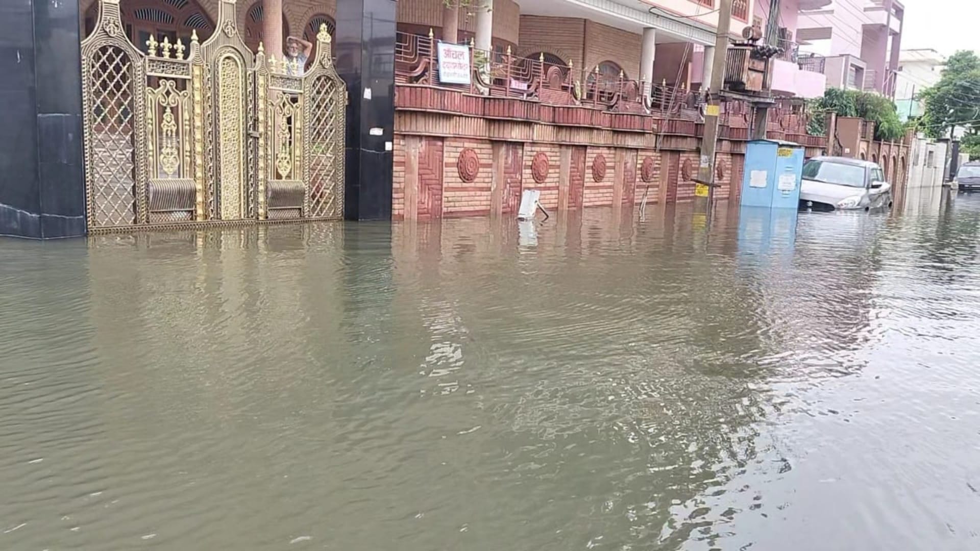 Ajmer: Flood-like Situation Due to Heavy Rain, Ana Sagar Overflowing, Water on Roads, Relief Efforts Intensify