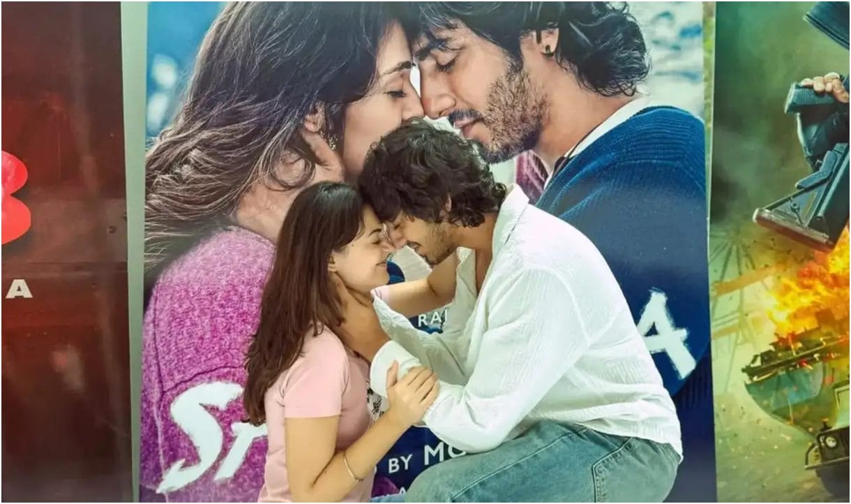 saiyaara box office success ahaan pandey aneet padda recreate poster pose and thank fans yrf debut