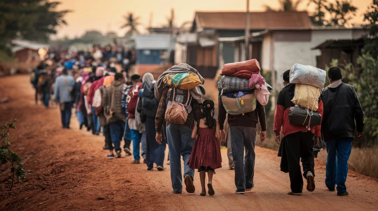 Biometrics of displaced people of Myanmar, Bangladesh living in Mizoram to be recorded News In Hindi
