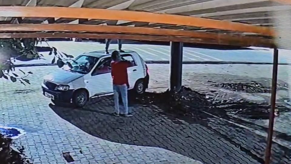 CCTV Footage Reveals Vandalism on BJP Leader's Poster in Bijnor Amid Political Tension
