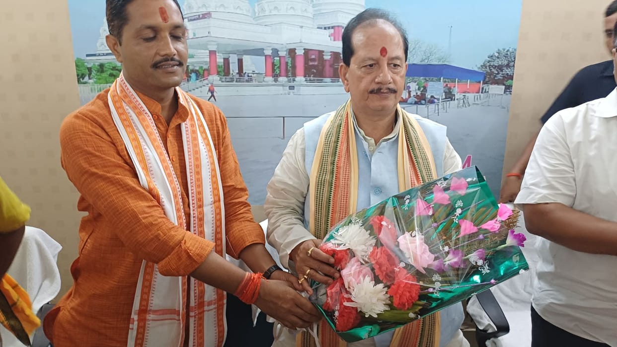 Bihar: Deputy Chief Minister Vijay Kumar Sinha one-day visit to Lakhisarai