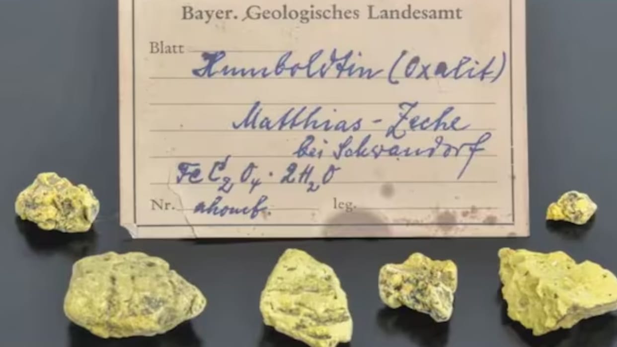 75 years later forgotten letter leads to rediscovery of humboldtine one of earth rarest minerals