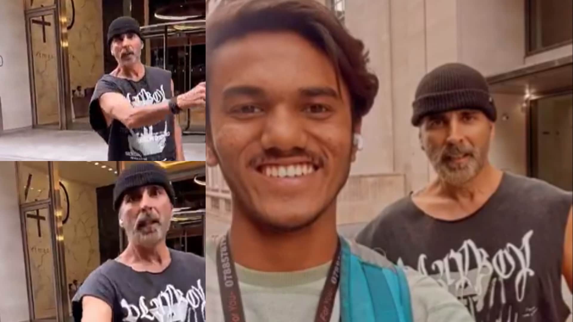 Angry Akshay Kumar Snatch Fan Phone In London Video Went Viral