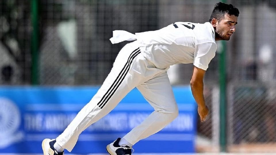 All rounder Anshul Kamboj selected for Indian cricket team