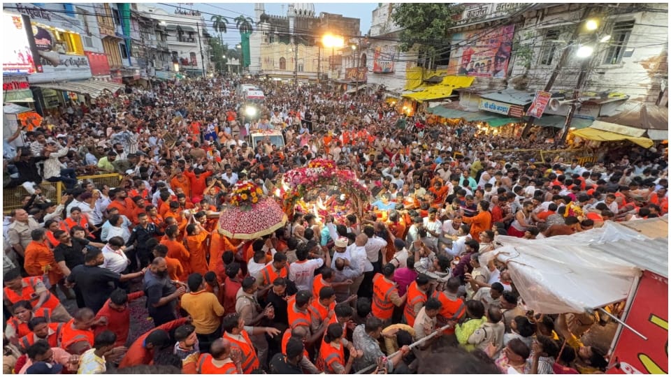The Glorious Procession of Baba Mahakal A Legacy Revived by King Bhoj in the 11th Century
