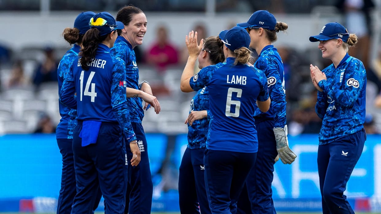 England Women vs India Women 2nd ODI Lords Match Result DLS Method Sophie Ecclestone PLAYER OF THE MATCH