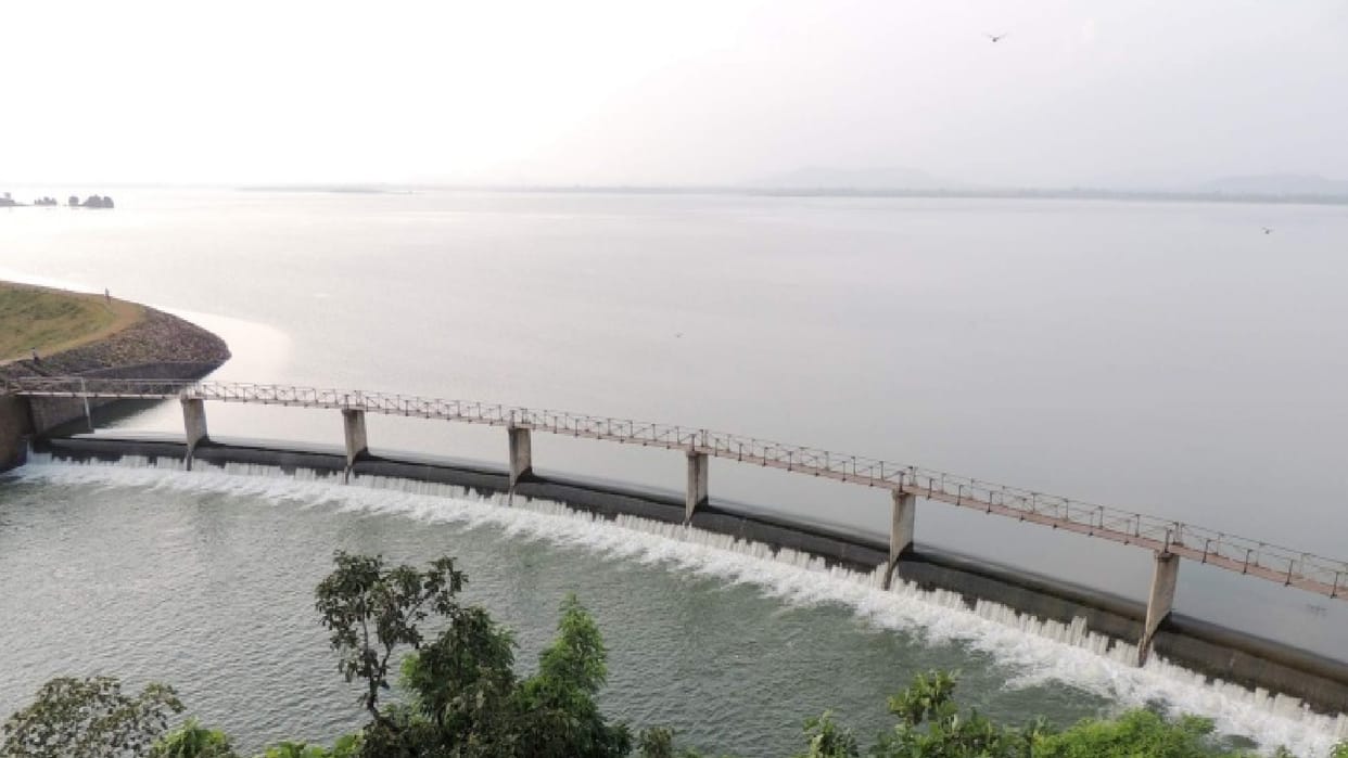 50 percent waterlogging in the irrigation reservoirs of state, Kharang Dam and Khapri reservoir filled to brim