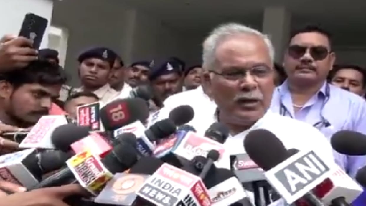 On arrest of son Chaitanya Baghel, former CM said- ED only fabricates stories, their target is me and my son