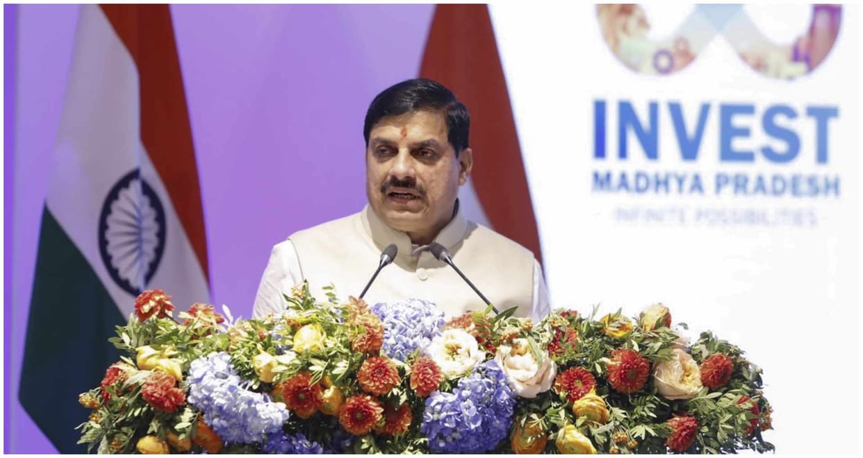 cm mohan yadav in spain indian diaspora connect mp to develop park guell like art parks