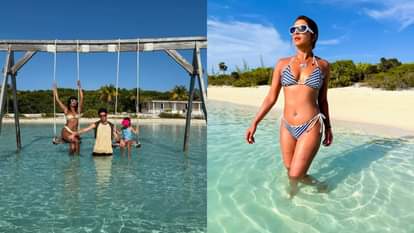 परिवार के साथ प्रियंका चोपड़ा