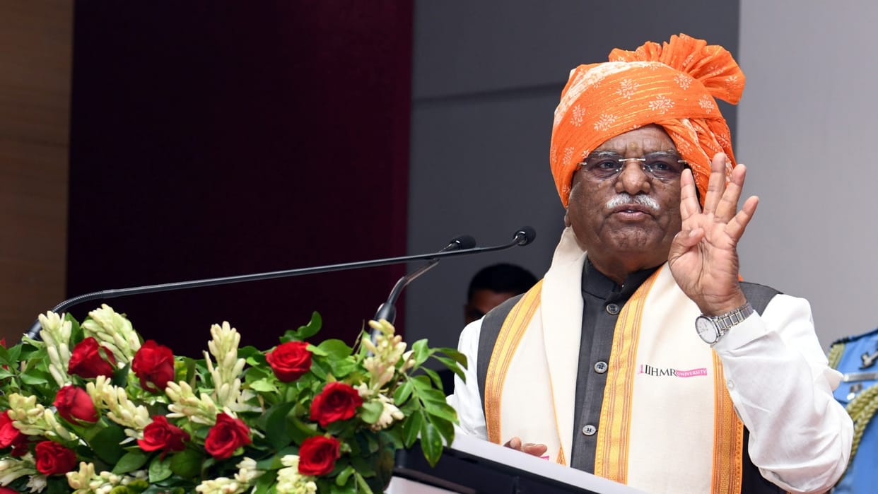 Jaipur News: Governor Attends IIHMR Convocation, Emphasizes No Compromise on Quality in Education