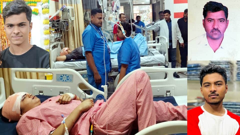 Road accident on Yamuna Expressway Six killed on UP Expressway Soni lost her husband and two sons