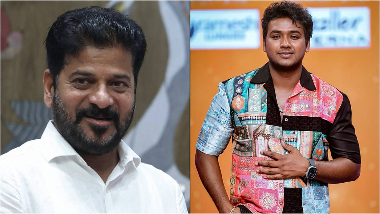 Telangana CM Revanth Reddy announces cash reward of Rs 1 crore for RRR song Naatu Naatu singer Rahul Sipligunj