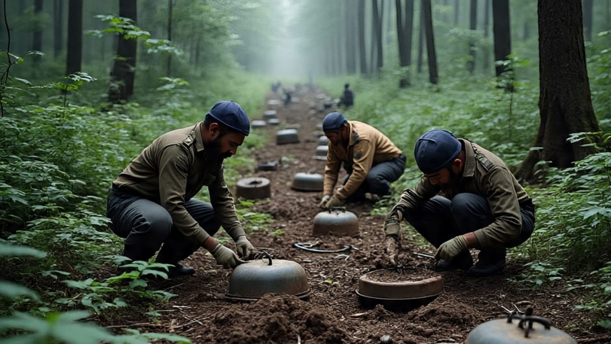 Jharkhand: 14 IEDs planted by Maoists recovered from the forest
