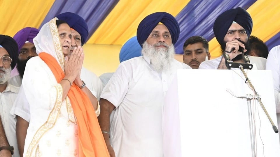 SAD principal Sukhwinder Kaur Randhawa nominated candidate for Tarn Taran by-election