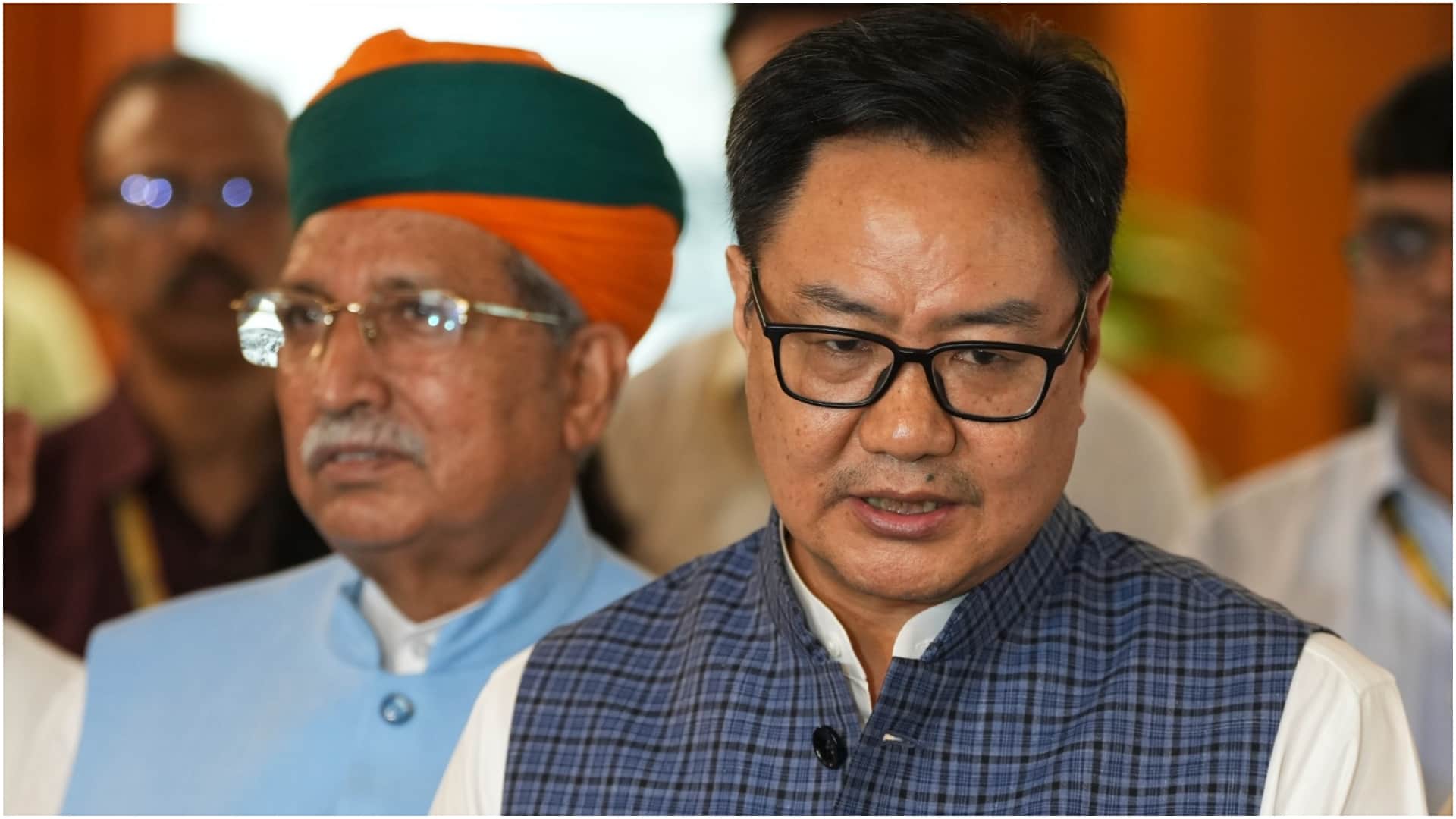 संसदीय कार्य मंत्री किरेन रिजिजू।