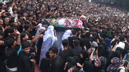 Kanpur: Coffins of 18 Bani Hashim were raised in Badi Karbala
