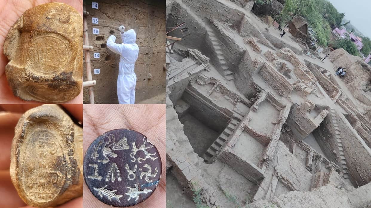 UP News Evidence of Prehistoric Humans Found Near Govardhan During ASI Excavation