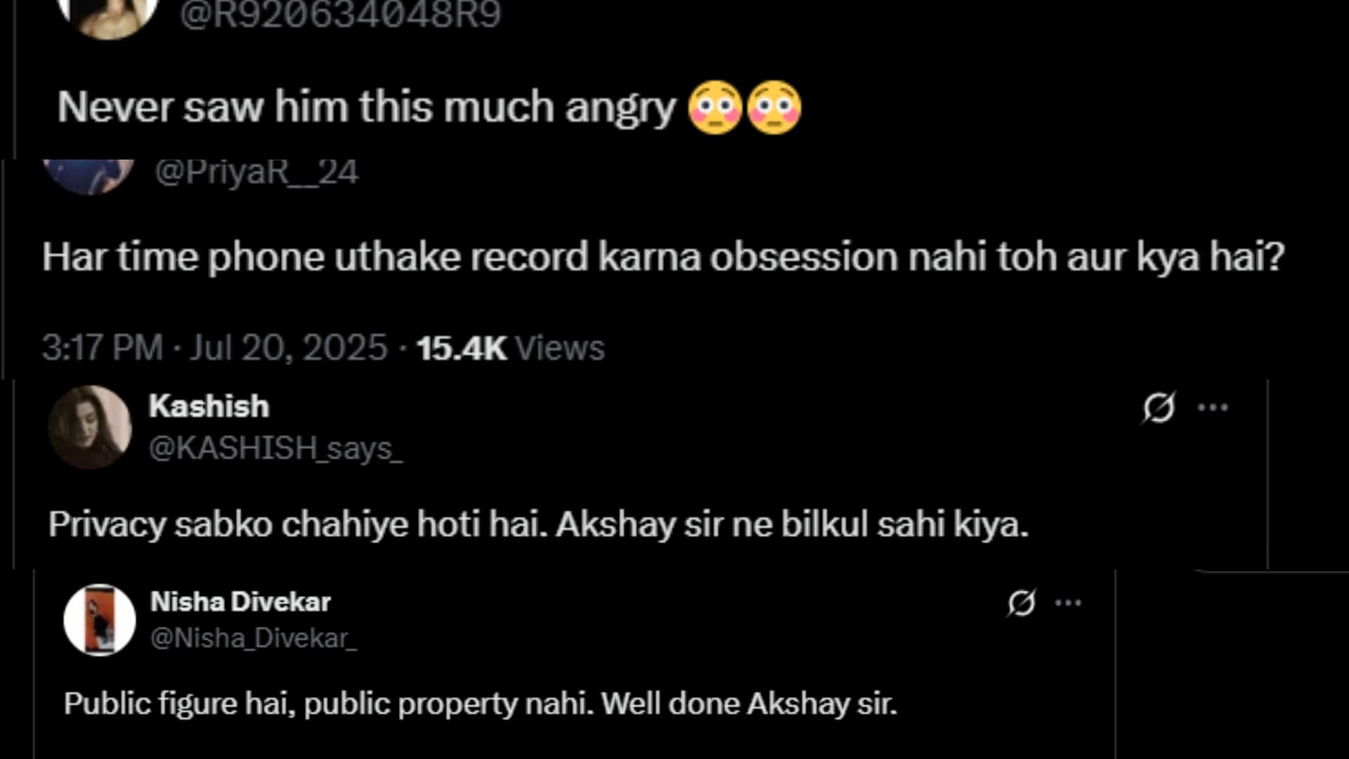 Angry Akshay Kumar Snatch Fan Phone In London Video Went Viral