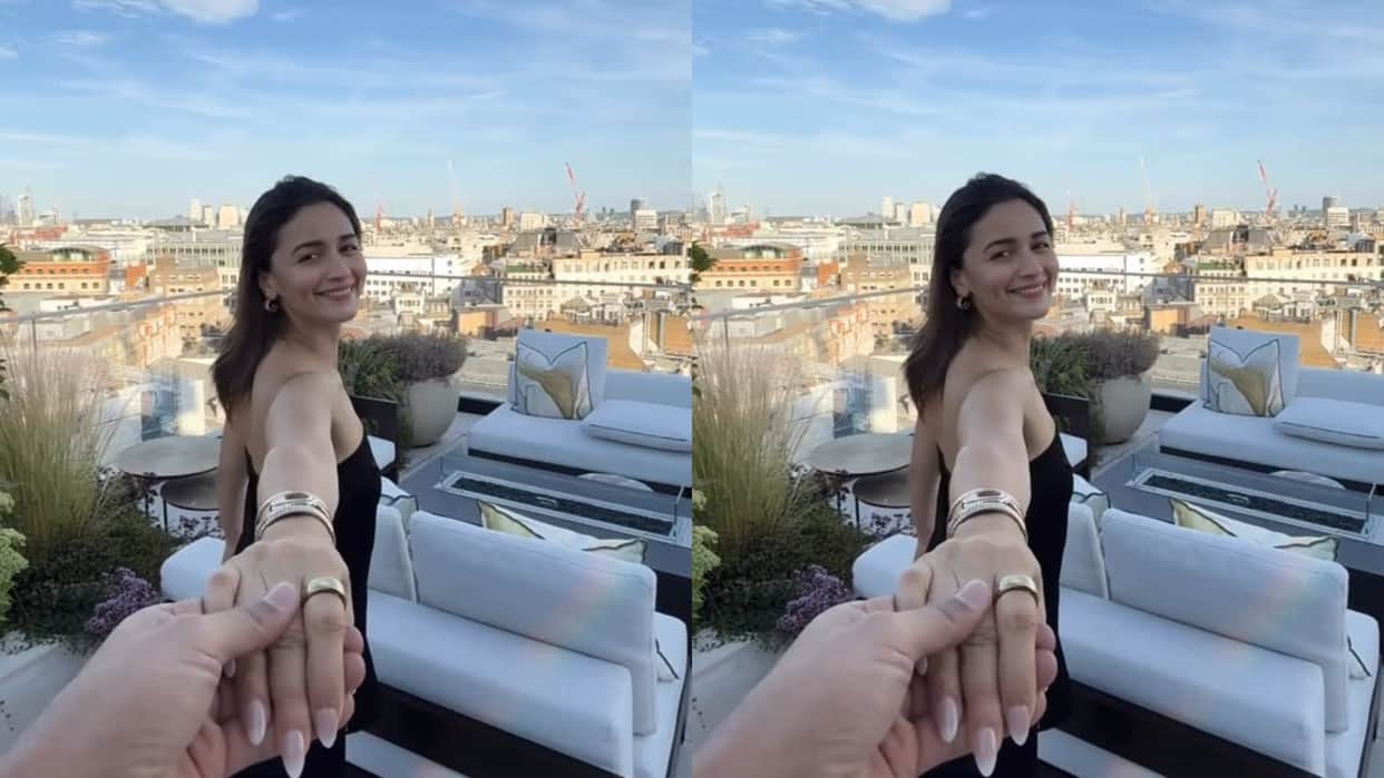 Alia Bhatt Romance With Husband Ranbir Kapoor In London Vacation