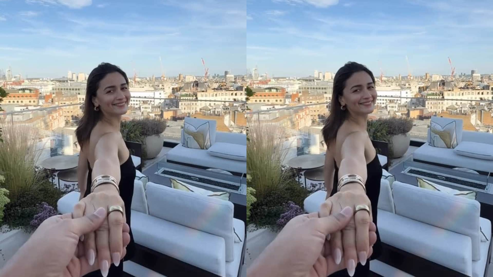 Alia Bhatt Romance With Husband Ranbir Kapoor In London Vacation