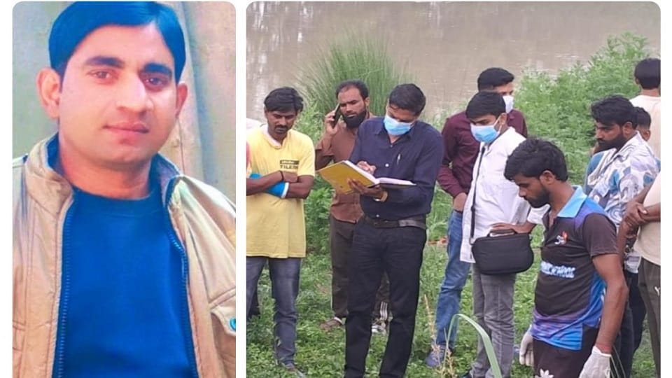 Meerut: Young man murdered by strangulation with rope, brother escaped from the killers