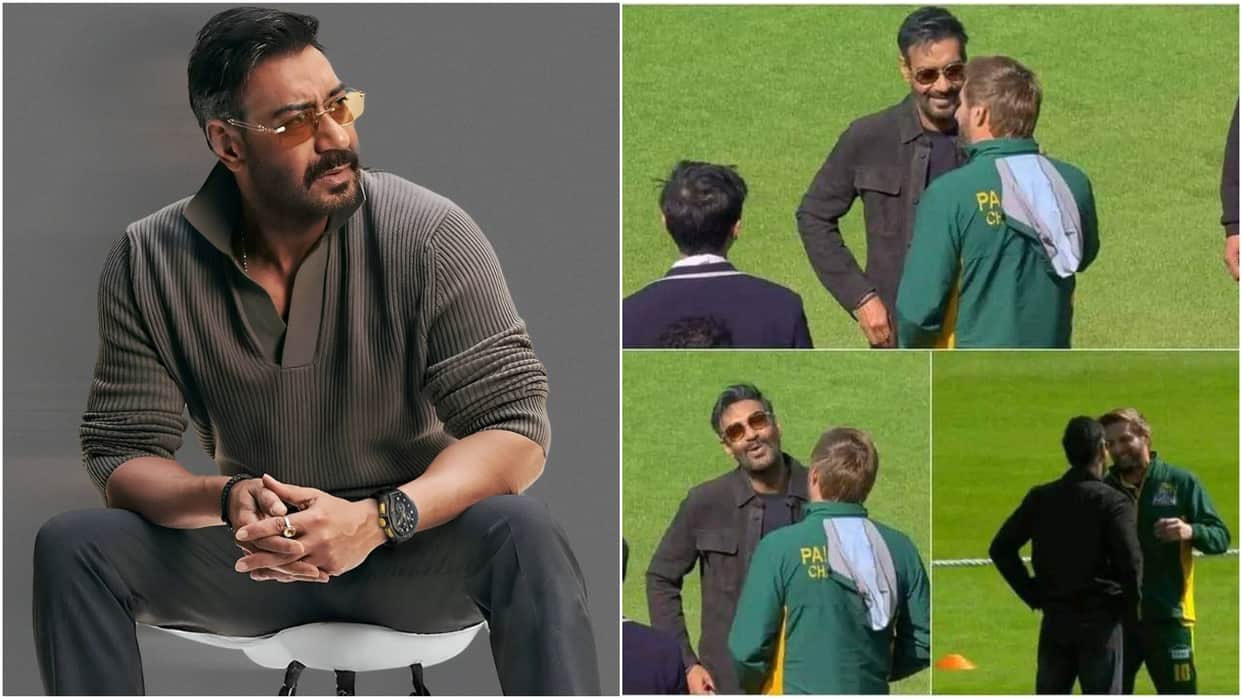 Netizens Trolls Ajay Devgn After Viral Photo With Pakistani Cricketer Shahid Afridi During WCL