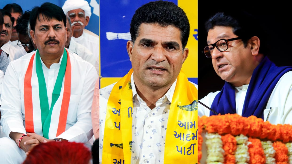 Congress and AAP criticised Raj Thackeray for his remarks on Sardar Patel