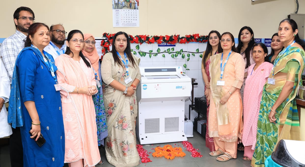 BMHRC: Big relief for cancer patients, cryostat machine started, report will be ready in few minutes during op