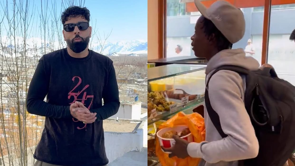 Angry Badshah slams man eating chicken inside ISKCON restaurant in London slams