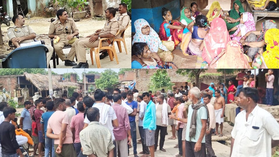 young man was tied to a pole and beaten to death on suspicion of being a goat thief In Fatehpur