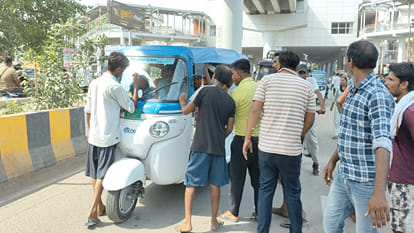 Kanpur: E-rickshaw drivers without QR became chaotic, chaos everywhere