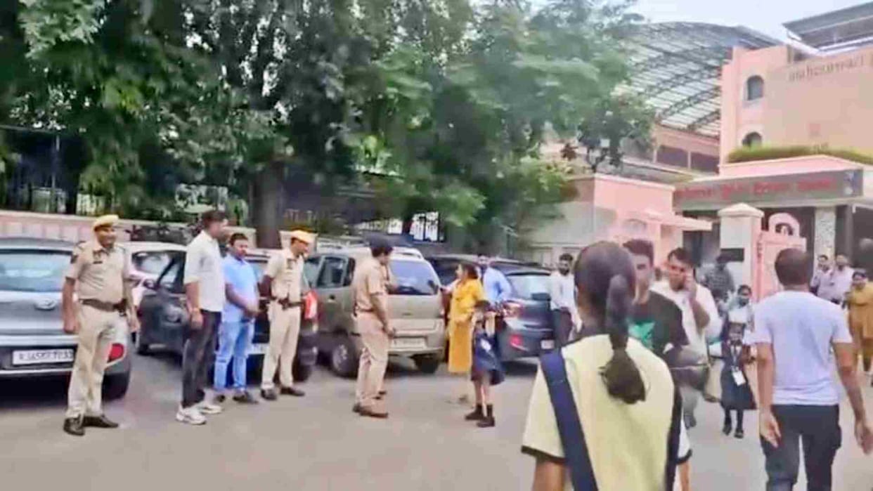 Rajasthan News: Threat of bomb blast to MGP school in Jaipur