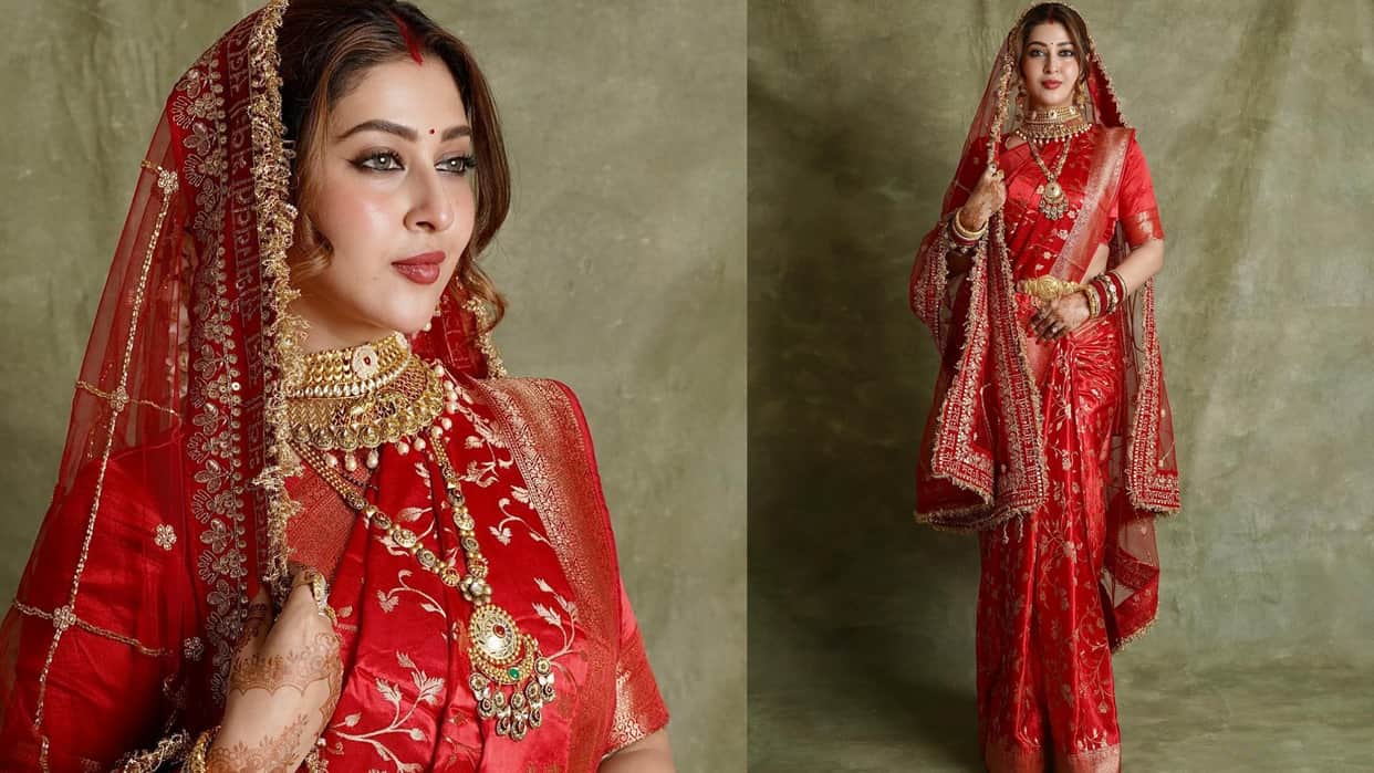 trendy saree collection for karwa chauth 2025