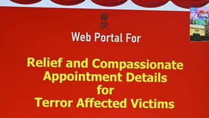 Lieutenant Governor launches dedicated web portal for terror victim families in Jammu Kashmir