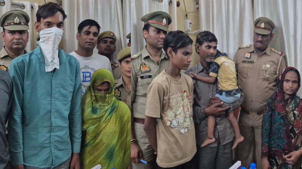 UP childless couple had kidnapped girl from Aligarh railway station she was found in Sambhal 200 CCTV helpful