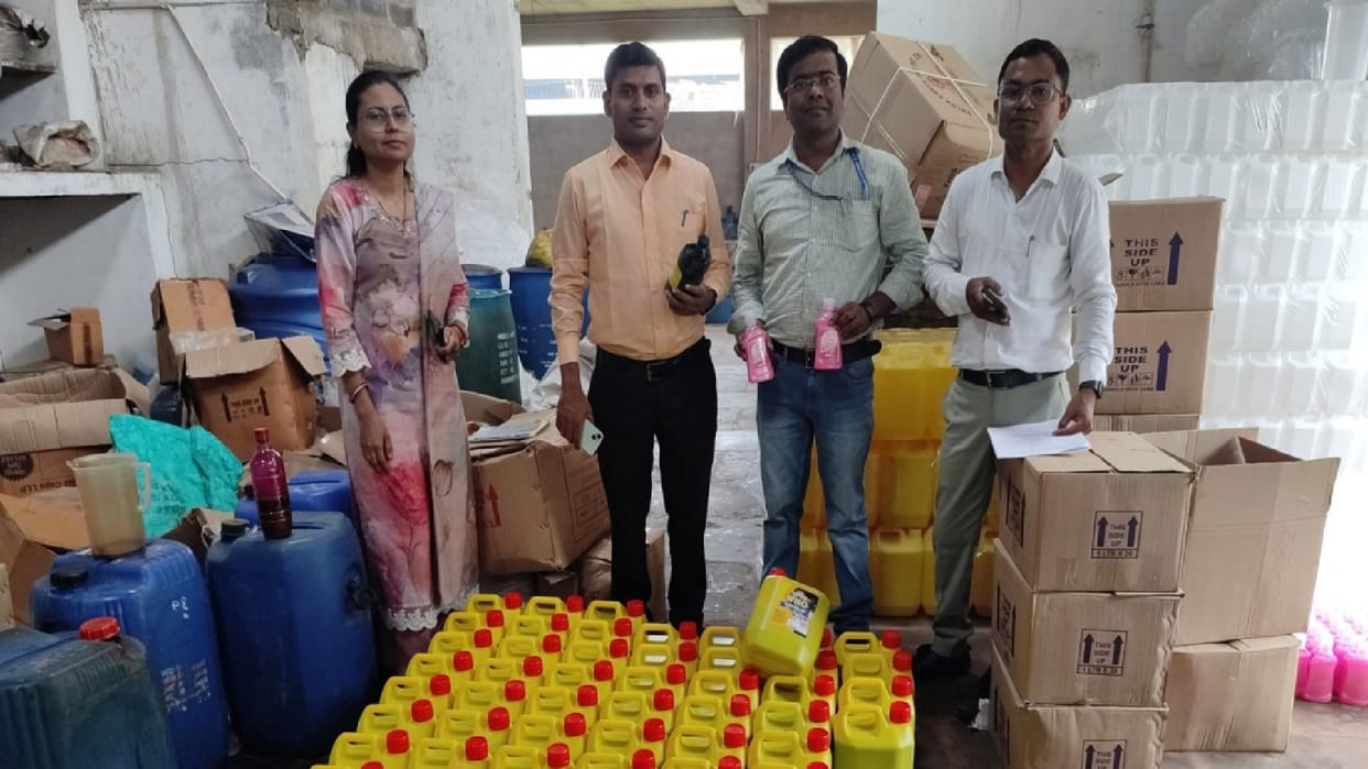 Department takes major action against drugs, raids conducted in 170 institutions across in Chhattisgarh