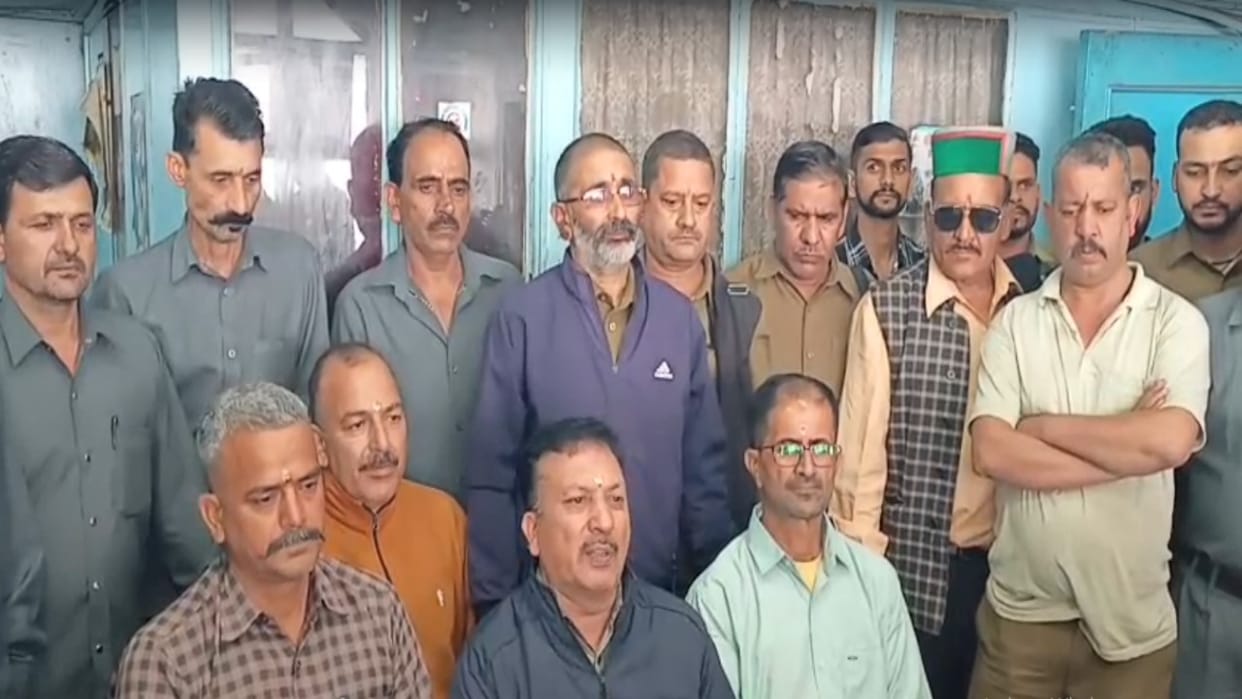 HRTC Driver Union held a press conference in Shimla, know what President Mansingh Thakur said