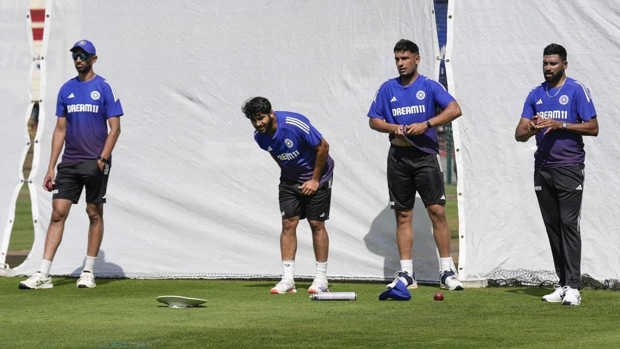 Toss-up between Anshul Kamboj, Prasidh Krishna as Akash Deep all but ruled out Pant shakes off injury concerns