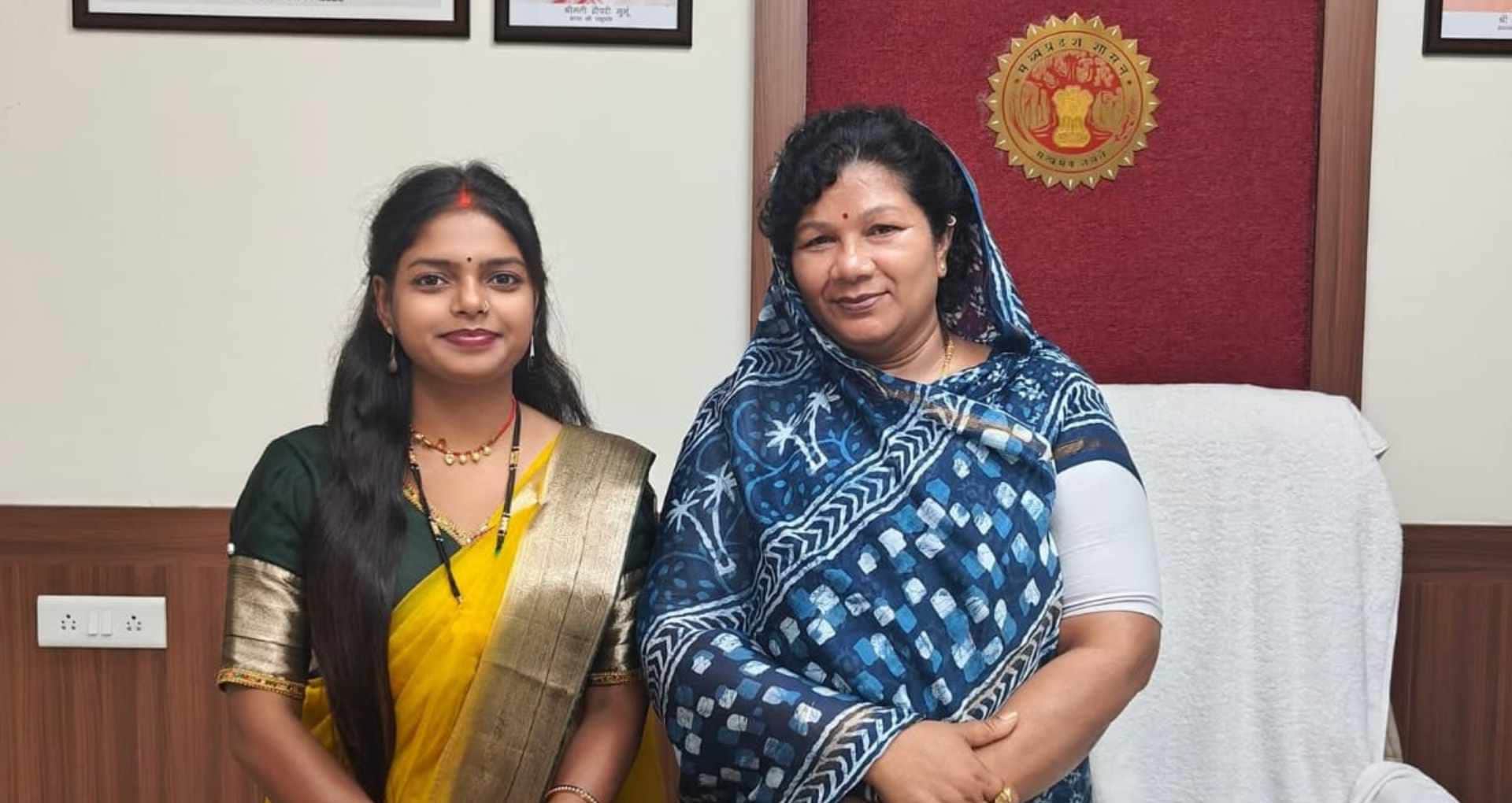 picture of the village changed due to Leela Sahu's social media campaign, road construction started