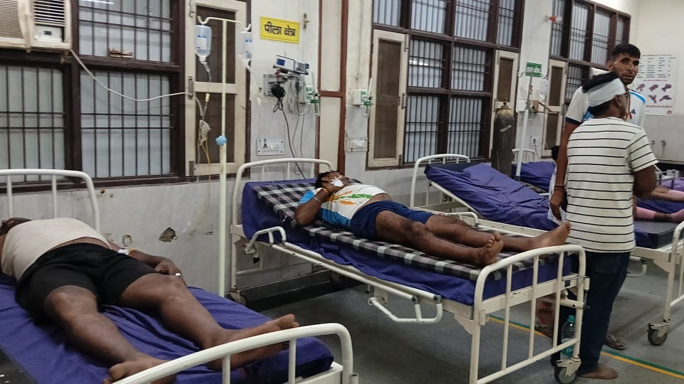 12 injured in road accident at Charkhi Dadri