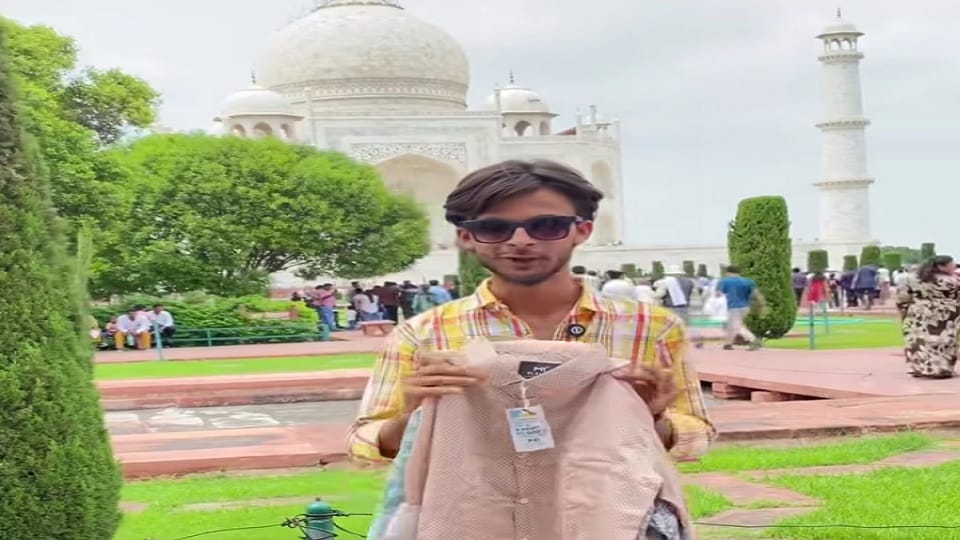 Negligence in security of Taj Youth make promotional video of shirt