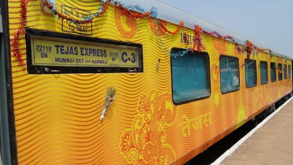 Indore: Tejas train from Mumbai to Indore will start from Tuesday, will also stop at Surat, Vadodara