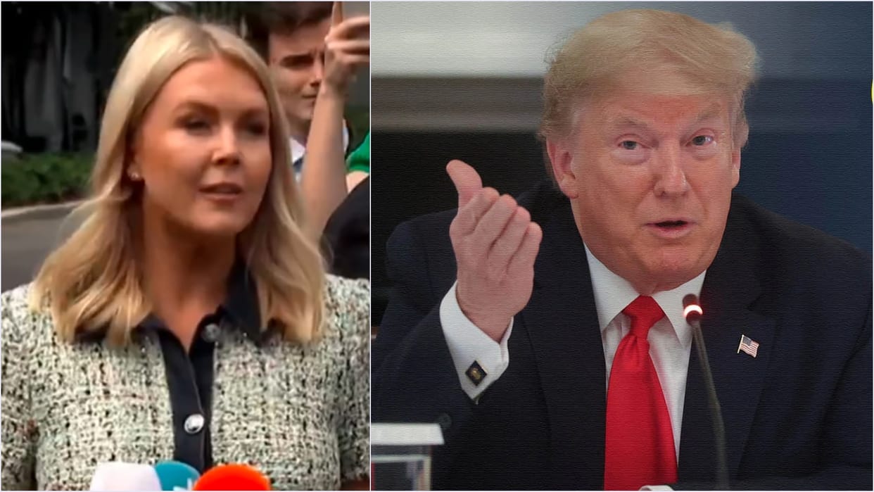 US Prez Donald Trump White House Secretary Karoline Leavitt nontraditional president Sports lover hindi news