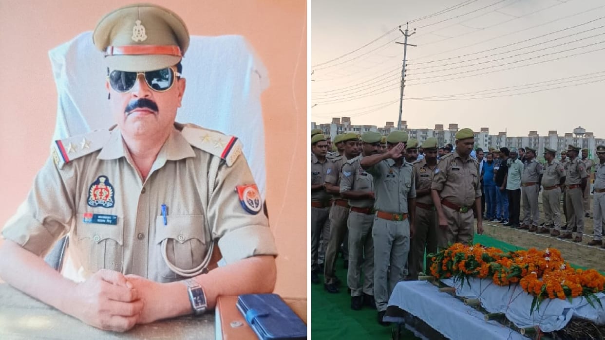 In charge of Kachla outpost in Kasganj died after being hit by unknown vehicle