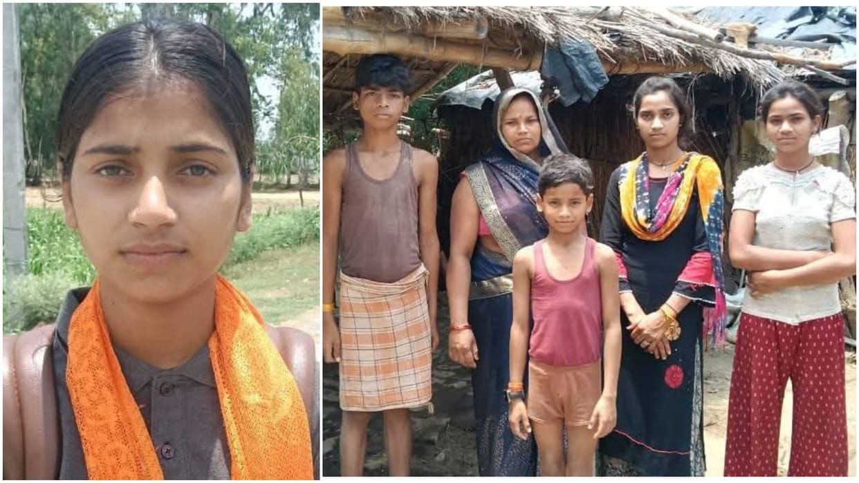Puja From Barabanki Develops Dust Free Thresher Machine Represents India in Japan science event
