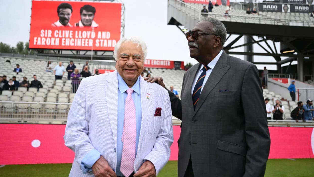 IND vs ENG 4th test: Farokh Engineer, Clive Lloyd honoured with stands at Old Trafford know details
