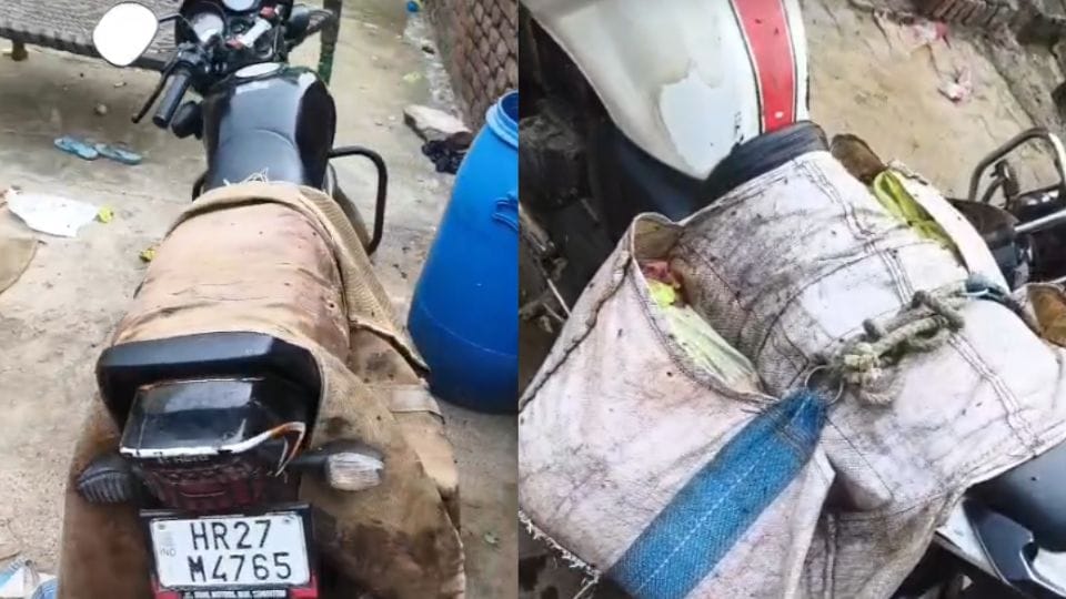 CS staff recovered huge amount of beef from four houses in Faridabad